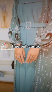 GAMIS ETNIK AZAHRA CRINGKEL BY amelia azhara cape luxury look pesta hajatan kondangan lebaran ramadhan ootd 2024