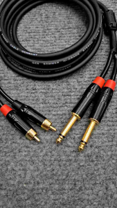 Dây 2 đầu 6 ly ra 2 đầu Av chân đồng nguyên chất. (