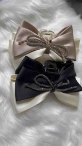 Kẹp tóc nơ 2 tầng 14cm