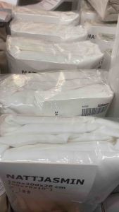 NATTJASMIN นัตต์ยัสมิน ผ้าปูที่นอนรัดมุม ขาว 80x200 ซม.