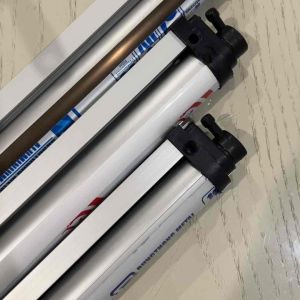 โช๊คบานเลื่อน TOP STAR 1เมตร ขาว เงิน ชา โช้คบานเลื่อน โช๊ค โช้ค โช๊คกระบอก โช๊คประตู โช้คประตู โช้ก โช้คกระบอก