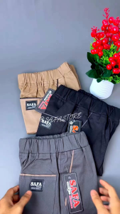 Paket celana 100rb dapet 3 pcs bahan kain katun twill stretch Usia 1-12 tahun