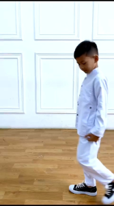Baju koko putih anak laki laki jazko anak setelan terkini Pakaian anak laki laki seragam 4 TH - 13 TH