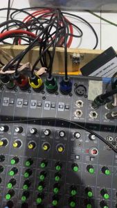 Snake Kanel LAN 4 Input Channel CAT BOX Audio Balance ( Kabel LAN Cat 5)