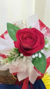 ช่อปูเก้ กุหลาบ วันวาเลนไทน์ ดอกไม้ ของขวัญ ดอกไม้วันวาเลนไทน์