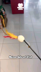 Mainan Bulu - Cat Stick