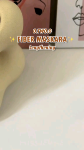MASCARA WATERPROOF O.TWO.O 3D SIL FIBER LONG LASTING