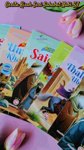 Buku Islami Seri Kisah Sahabat Nabi Bilingual Full Colour - Serbajaya