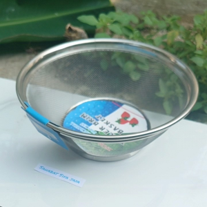 Saringan Stainless Serbaguna 25cm/Baskom Saringan