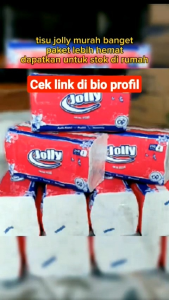Tisu Jolly Isi 4 Pack 800Sheets Lebih Murah Meriah Tisu Jolly 200Sheets