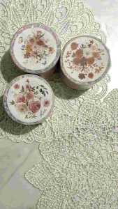 Fairy Lights Journal - READY STOCK/ The Washi Tape Shop: Copper floral PET tape