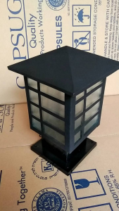 Lampu pagar minimalis pilar pagar laman & dekorasi taman penerangan outdoor