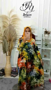 gamis longdress matt rayon