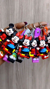 Sahabat Shopping - Gantungan Kunci Strap Couple Mickey Minnie Mouse Dansa
