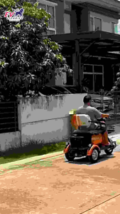 สามล้อไฟฟ้า รุ่น TT5-DR-800W