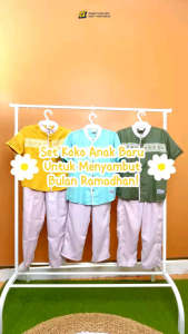 SET KOKO ZAIN USIA 3-12 TAHUN HOOFLAKIDS BAJU KOKO ANAK TERBARU