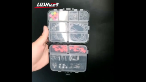 Kail Pancing 1 Set Box Lengkap / Kail Pancing Fishing Hook Tackle Box Set 148 PCS - JY07