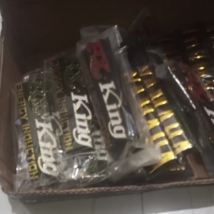 LOGO EMBLEM YAMAHA & LOGO EMBLEM RX KING FULL SET KIRI DAN KANAN