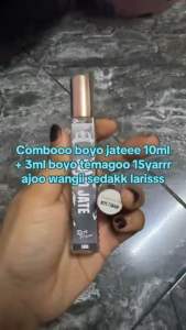 R AJA PERFUME COMBO 3ML BOYO TEMAGO + 10ML BOYO JATE