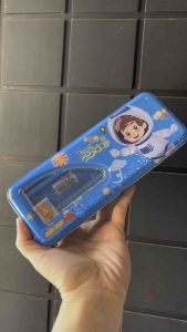 Tempat Pensil Kaleng Set Tulis AD 139 Space Astronot