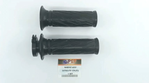 HANDFAT ASSY SATRIA FU 150 Fi INJEKSI (Lubang 1) - Hanfat Handgrip Karet Gas + Pipa SUZUKI SATRIA FU 150 Full Injeksi (Harga Per set isi 2)