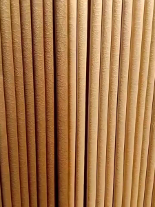 Gorden Jendela Pintu Model Smokring 10 Ring Motif Polkadot