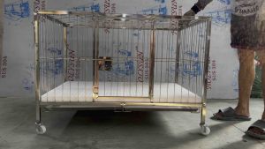 2x3x2 ft 1door framed. stainless 304 dogcage