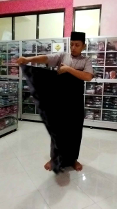 Sarung Rabbani Palestine Geopa 4 hitam abu kode 200