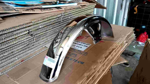 Spakbor Depan RXS RX King Cobra Master Tebal Chrome Threestar