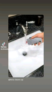 [Imported] Scrub Daddy Damp Duster Yellow or Silver Magical Sponge for Cleaning