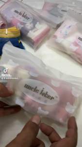 (5 Pasang Free Pounch) Kaos kaki Anak Baby cewe dan cowo Usia 0-2 tahun Bahan Katun Premium