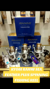 RYOBI RANMI SEA FEATHER PLUS SPINNING FISHING REEL