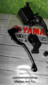 paketan master rem rumah minyak rem assy + handle set rem dan kopling + kedudukan handel kopling dan swit suit rem depan  yamaha fizr force f1zr sigma 2tak