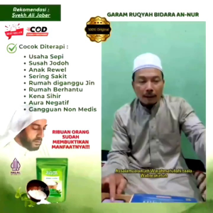 Garam ruqyah An Nur 100% original garam asli ruqyah mandiri solusi usir mahluk halus