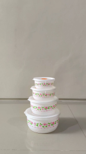 Baskom set tutup Plastik Kedap Udara Multi Guna/Tempat Penyimpanan Makanan Serbaguna