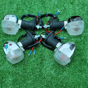 Lampu Sen Rinting Ninja R Ninja SS Chrome Mika Bening Import Berkualitas