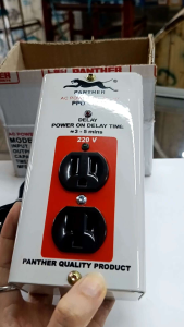 Power on Delay Voltage Protection Appliance Protection PPD 1000: Panther Power on Delay 10A (2500 Watts) w/ 3-5 Minutes Delay Response Time