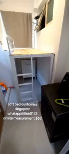 Helper bed /helper loft bed customize singapore