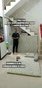 Kasur Busa Lipat 4 REBONDED Murah Anti Kempes Bisa Dicuci dan Tidak Menyebabkan Alergi