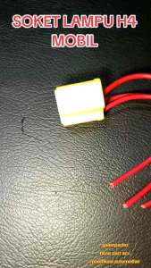 SOKET LAMPU UTAMA H4 MOBIL KAKI 3
