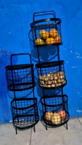 Rak Buah minimalis Keranjang buah minimalis Rak serbaguna Keranjang serbaguna