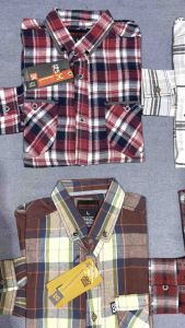 KEMEJA PRIA LENGAN PANJANG MOTIF KOTAK BAHAN FLANNEL-CASUAL DISTRO