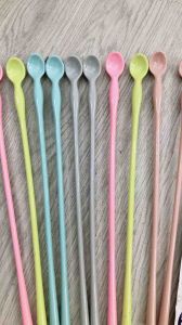 Muỗng cocktail - Sinh Tố dài RICO loại Muỗng đục - Muỗng trong trong RICO CAO CẤP 26CM
