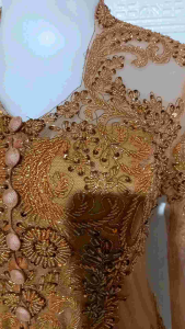 set kebaya pesta kebaya mocca + rok lilit
