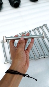 Breket Knalpot Stainless Steel Panjang 15cm - 25cm