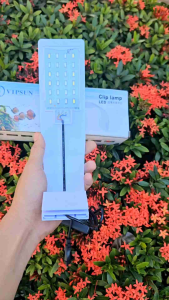 Đèn LED Kẹp Hồ Cá Vipsun - M280 Cho Hồ Cá 3 chế độ màu [M280]