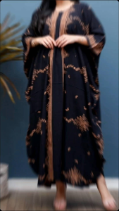 TERBARU Kaftan Sabrina 2 Super Jumbo Gamis Wanita Muslimah Resleting Depan Kekinian