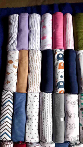 6 Pcs Bedong Bayi Ukuran Jumbo 110 x 90 Cm Bahan Kaos Premium Tebal dan Halus / Pernel / Perlak