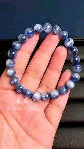 [MY🇲🇾 Ready Stock]🌟✨8MM 蓝晶手串Blue Crystal Bracelet｜净化能量 ✦ 清晰思维 ✦ 提升自信 ✦ 智慧守护｜