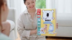 Baby Moby Maxigel Super Premium Diaper Pants - Large Size (9-14kgs 4 Packs)